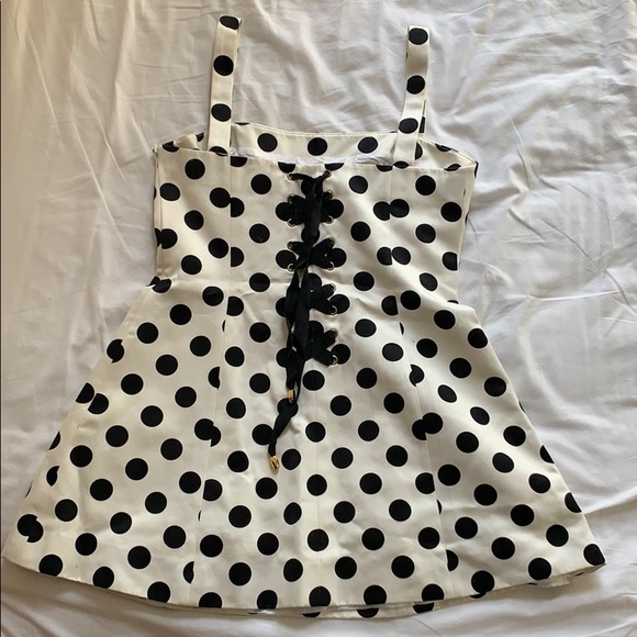 Tristano Onofri polka dots dress italian designer - Picture 2 of 11